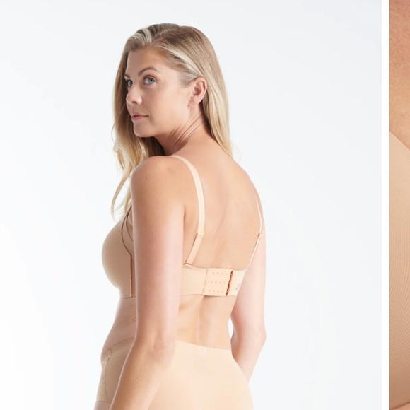 Knix WingWoman Contour Bra Original Sizing in Warm Sand Plus Size 6+ BNWT - Picture 5 of 13